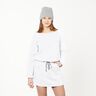 Sweatshirt geruwd – wit,  thumbnail number 7