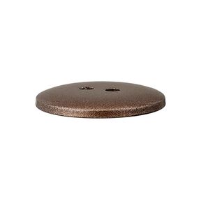 Polyester knoop Metallic 2-gats – bruin, 