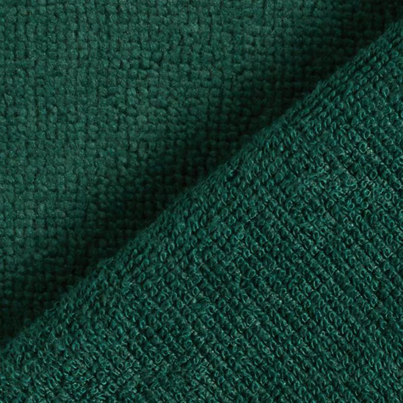 Knuffelzachte badstof Bamboe Effen – donkergroen,  image number 3