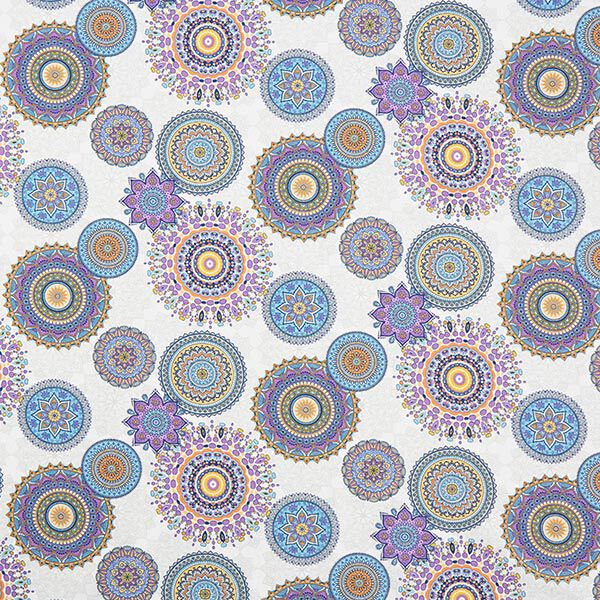 Decostof Canvas Mandala – blauw, image number 1