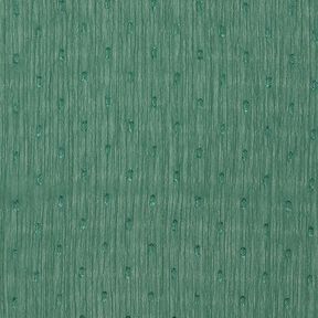 Chiffon dobby metallic krijtstreep – dennengroen/zilver metallic, 