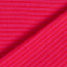 Boordstof Rondgebreide strepen – vuurrood/intens roze,  thumbnail number 4