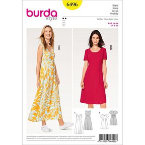 jurk, Burda 6496, 