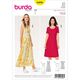 jurk, Burda 6496,  thumbnail number 1