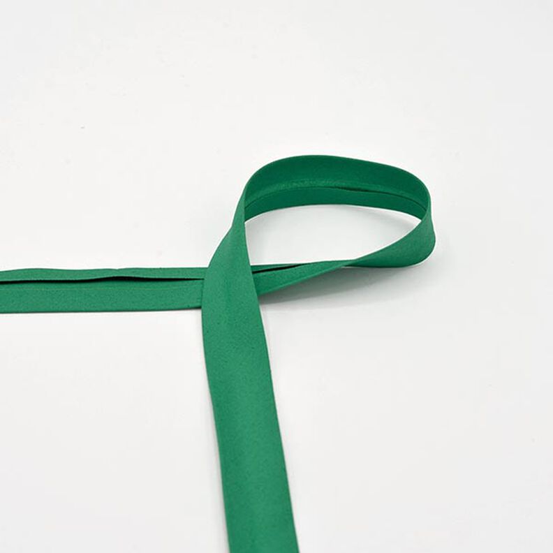Katoen–Biasband Popeline [20 mm] – groen,  image number 1