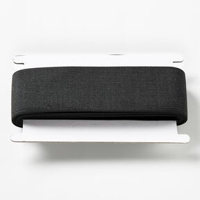 Gladde elastiekband [3 m | 50 mm] – zwart, 