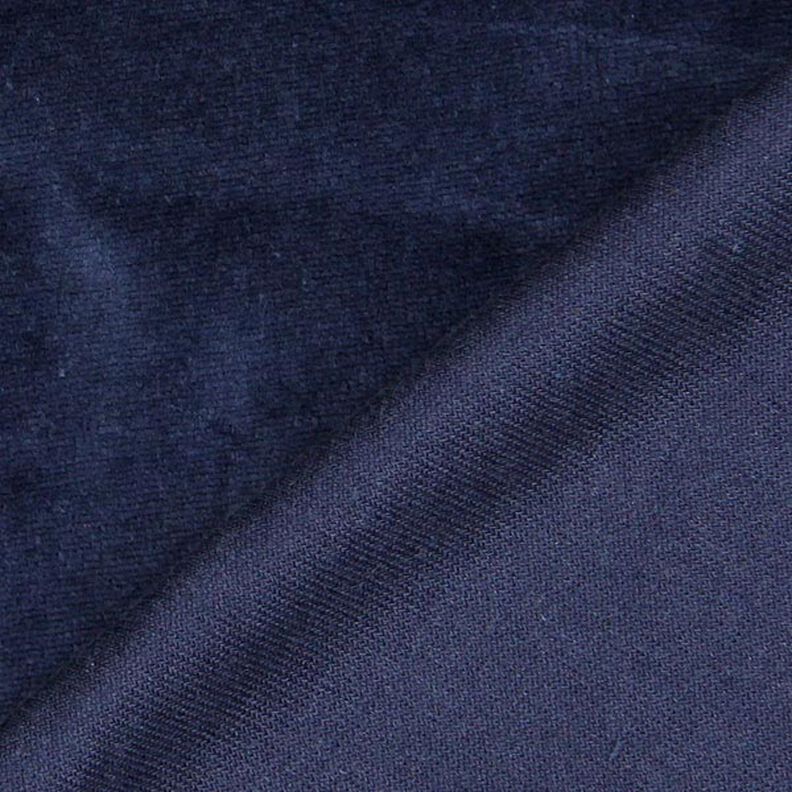 Nicki stof effen – marineblauw,  image number 3