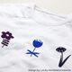 Flockfolie strijkfolie Din A4 – blauw,  thumbnail number 2