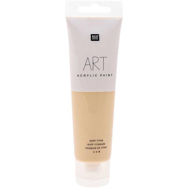 Art acrylverf [ 100 ml ] | Rico Design  - titaan,  image number 1