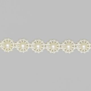 Parelboord (10 mm) – creme, 