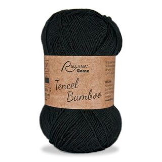 Tencel Bamboo, 50g (02) | Rellana – zwart, 