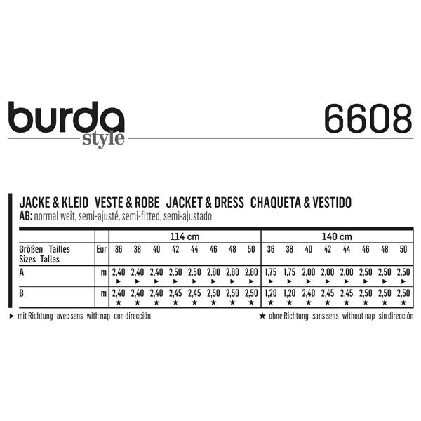 Jas / jurk, Burda 6608,  image number 5