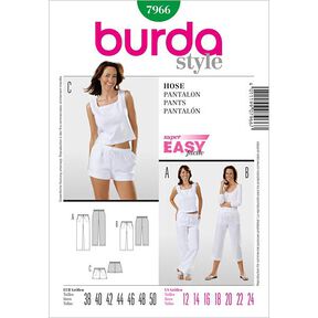 Broek, Burda 7966, 