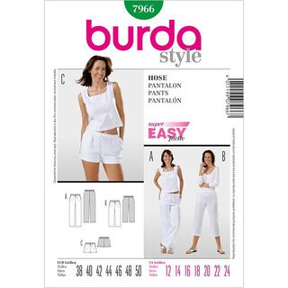 Broek, Burda 7966, 