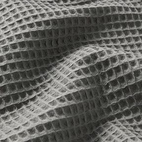 Wafelpiqué – donkergrijs, 