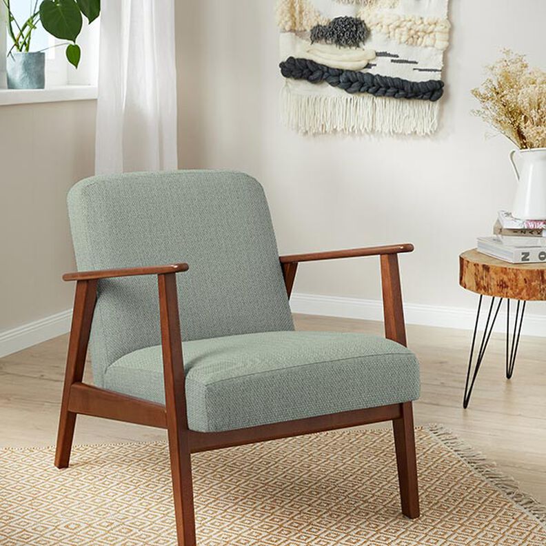 Meubelstof jacquard minirute – groen,  image number 5