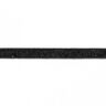 Fluweelband Effen Metallic [10 mm] – zwart,  thumbnail number 2