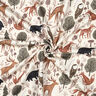 Sweatshirt geruwd Dieren in het bos Digitaal printen | Poppy Fabrics – ecru,  thumbnail number 3