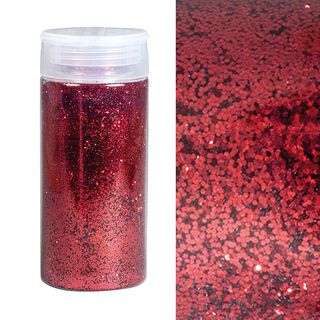 Strooiglitter [ 110 g ] | Rayher – rood, 