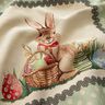 Decopaneel Gobelin lieve paashaas – lichtbeige/licht mint,  thumbnail number 2