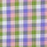 Mousseline/dubbel gehaakte stoffen Ruit Doubleface | Poppy Fabrics – roze/lavendel,  thumbnail number 1