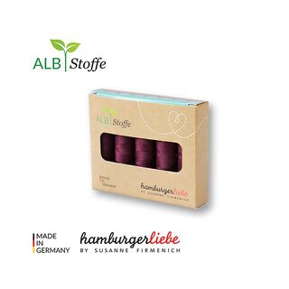 Stitch Me Set naaigaren [ 5 x 200 m ] | Albstoffe – aubergine, 