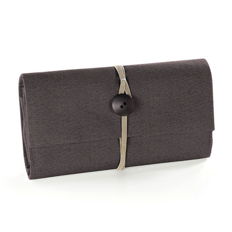 Outdoorstof Panama Effen – anthraciet,  image number 6