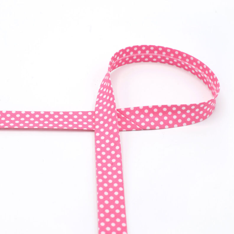 Biasband Stippen [18 mm] – pink,  image number 2