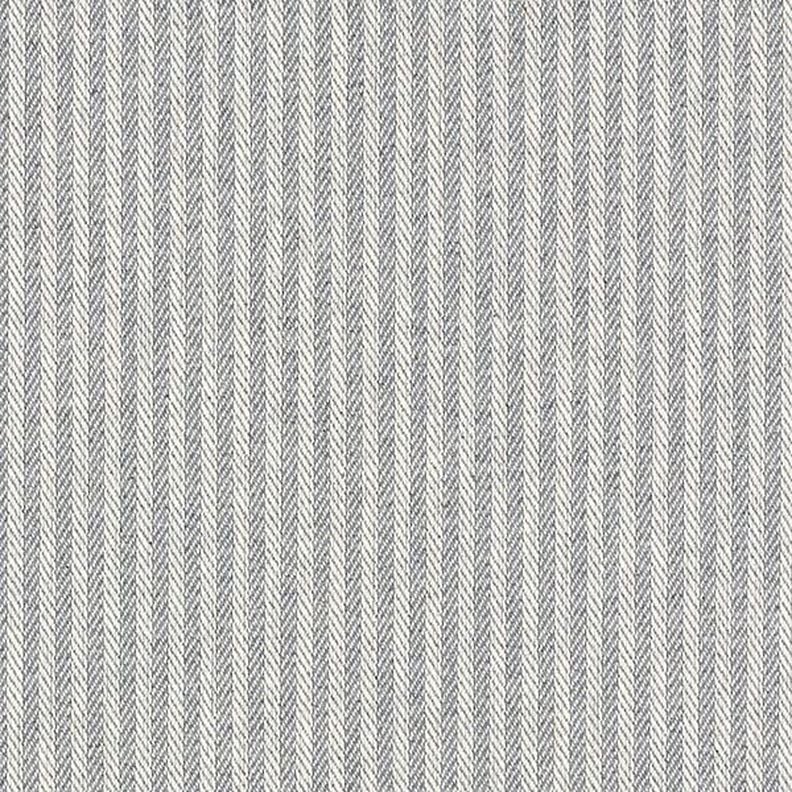 Meubelstof jacquard strip – lichtgrijs,  image number 1