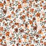 GOTS Katoenjersey Herfstbloemen Digitaal printen – wit/roos,  thumbnail number 2