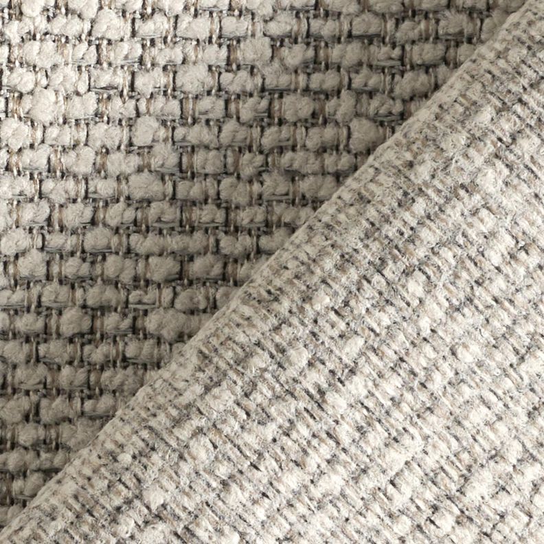 Outdoorstof Bouclé-look – licht taupe,  image number 4