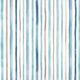 Decostof half panama aquarellen strepen – wit/blauw,  thumbnail number 1