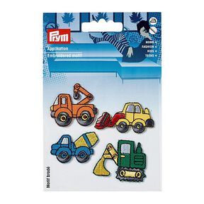 Applicatie Bouwvoertuigen [ 4 Stuk ] | Prym – oranje/geel, 