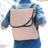 Outdoorstof Panama Effen – roze,  thumbnail number 5