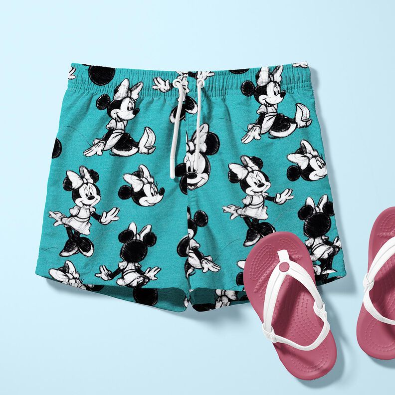 Katoenjersey Minnie Mouse | Disney – lichtblauw, image number 6