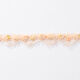 Kanten band Tule bloemen [30 mm] – roze,  thumbnail number 2