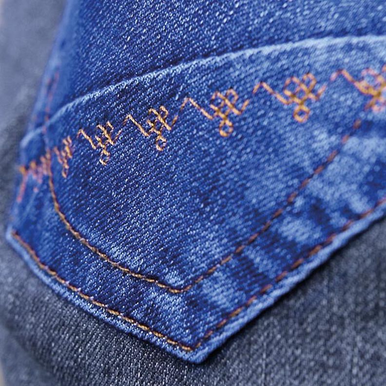 Jeansdraad [2725] | 100 m | Gütermann – kaki,  image number 2