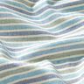 Decostof Half panama veelkleurige strepen gerecycled – licht turkoois,  thumbnail number 2