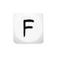 Houten letters F – wit | Rico Design,  thumbnail number 1