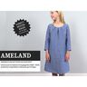AMELAND Jurk met plooien bij de halslijn | Studio Schnittreif | 86-152,  thumbnail number 1