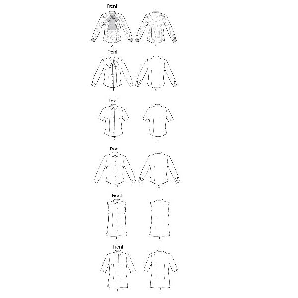 Blouse, Vogue 8772 | 32 - 48,  image number 12