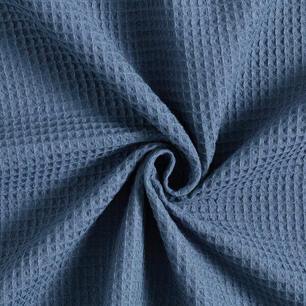 Wafelpiqué – duifblauw, image number 4