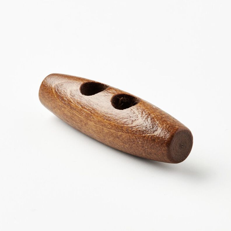 Houten knevelknop [40 mm] – karamel,  image number 3