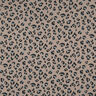 Mousseline/dubbel gehaakte stoffen Luipaard – taupe/petroleum,  thumbnail number 1