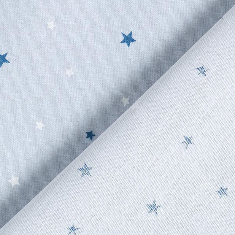 Katoenen stof cretonne Sterren – blauw,  image number 4