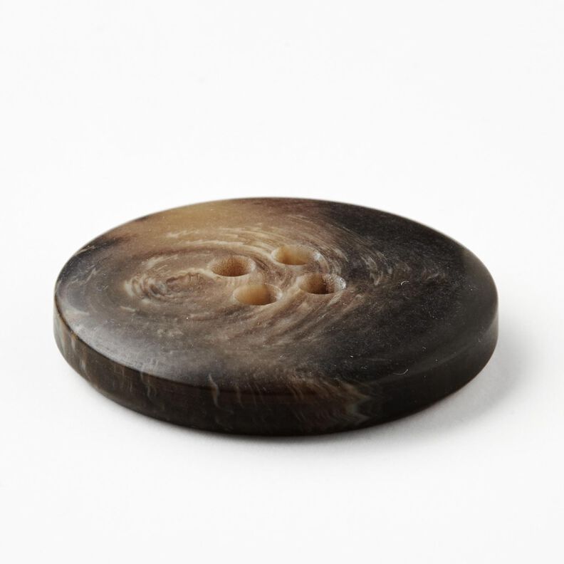 4-gats knoop rond  [Ø 25 mm] – zwartbruin,  image number 3