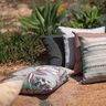 Outdoorstof Canvas Grote bladeren – natuur/terracotta,  thumbnail number 10