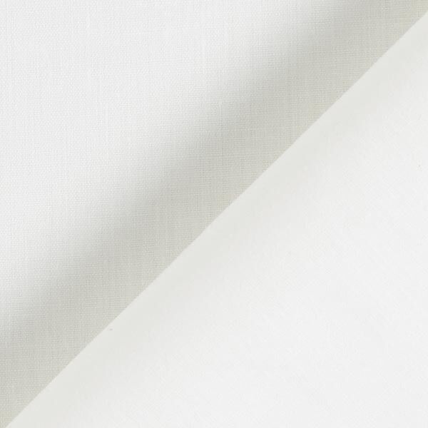 Katoenen stof Cretonne Effen – wit,  image number 3