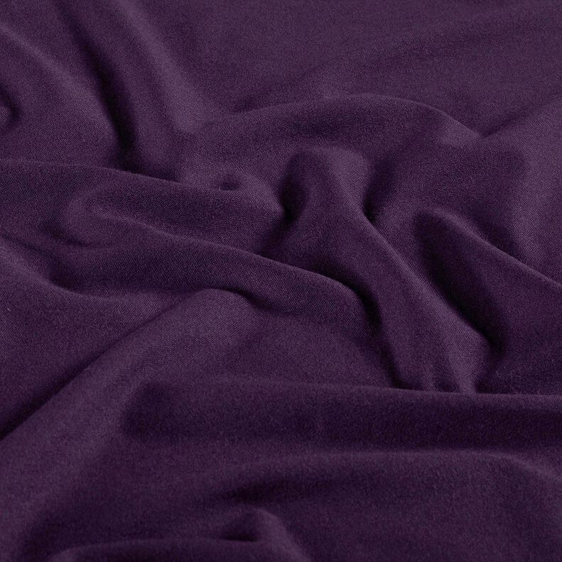 Viscose jersey medium – pruimen, image number 2