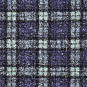 Tricot bouclé Ruit – lila/licht mint, 